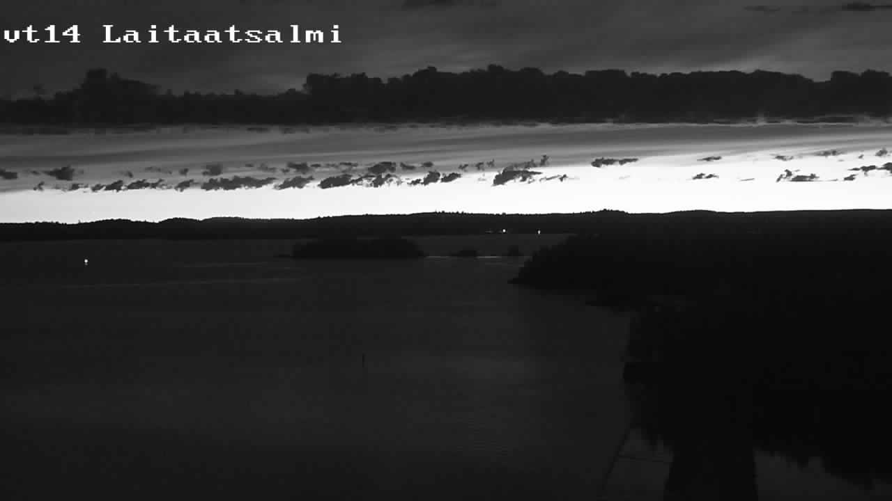 Weather Camera Image Road 14 Savonlinna, Laitaatsalmi, Savonlinna, Etelä-Savo