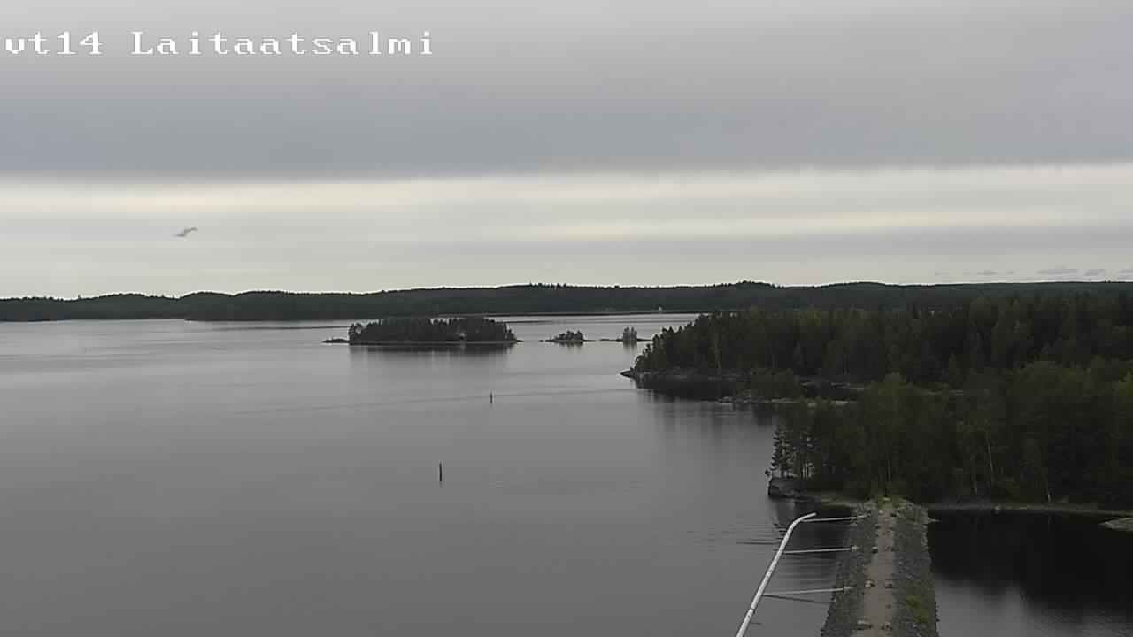 Kelikamerat Kuva Tie 14 Savonlinna, Laitaatsalmi silta, Savonlinna, Etelä-Savo