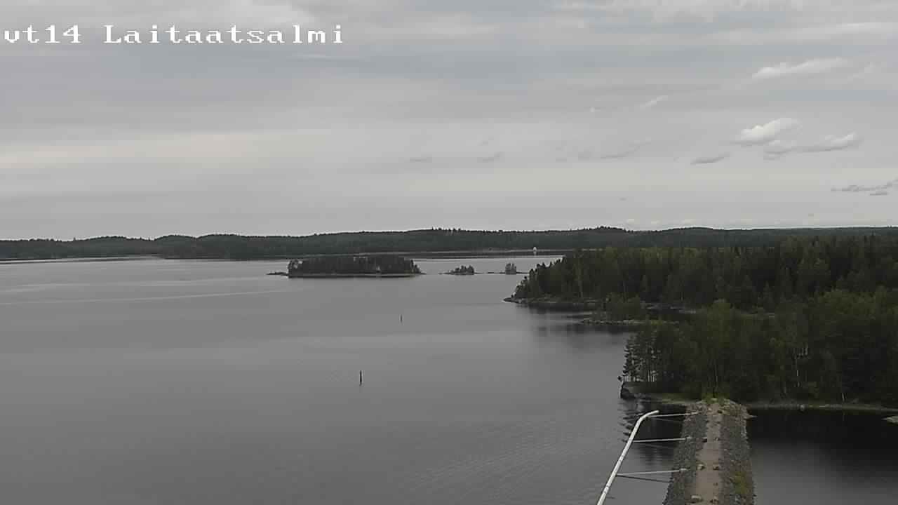 Kelikamerat Kuva Tie 14 Savonlinna, Laitaatsalmi silta, Savonlinna, Etelä-Savo