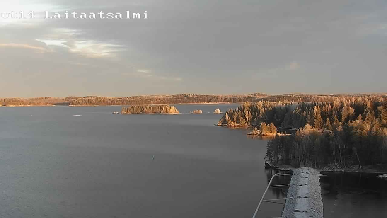 Kelikamerat Kuva Tie 14 Savonlinna, Laitaatsalmi silta, Savonlinna, Etelä-Savo