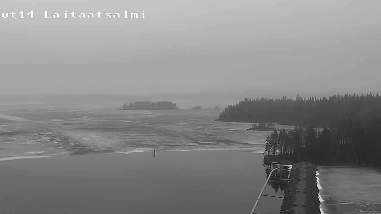 Weather Camera Image Väg 14 Nyslott, Laitaatsalmi, Savonlinna, Etelä-Savo