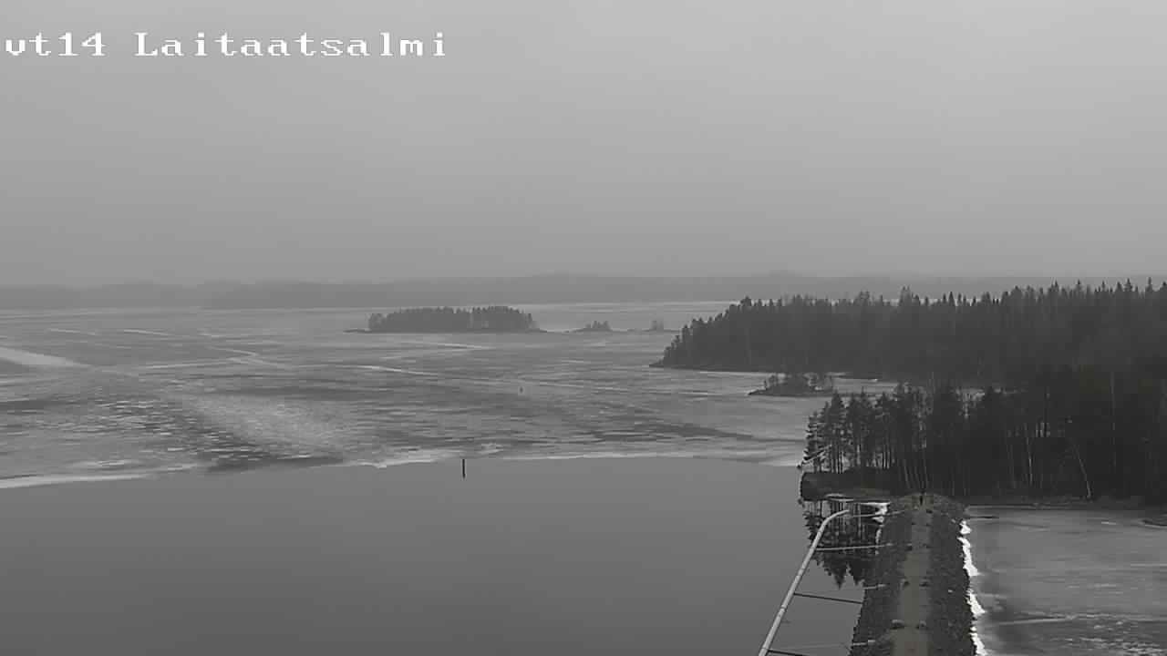 Weather Camera Image Väg 14 Nyslott, Laitaatsalmi, Savonlinna, Etelä-Savo