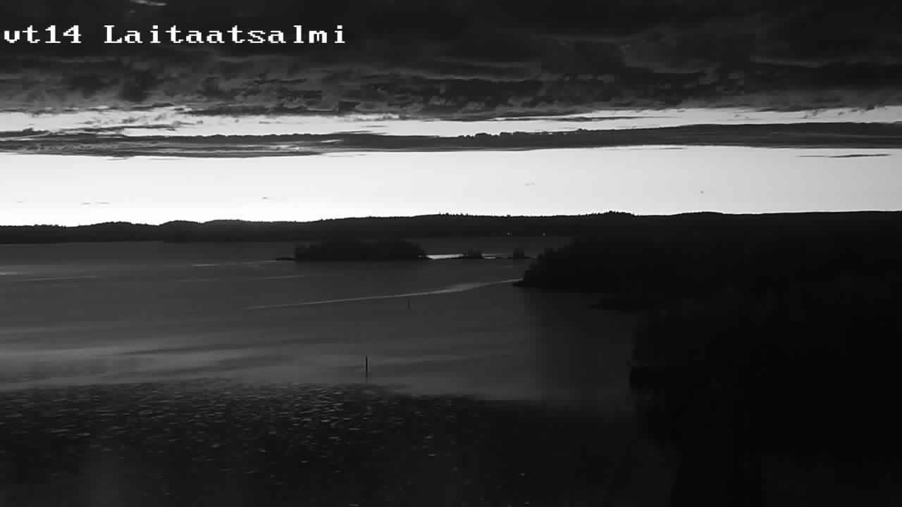 Weather Camera Image Road 14 Savonlinna, Laitaatsalmi, Savonlinna, Etelä-Savo