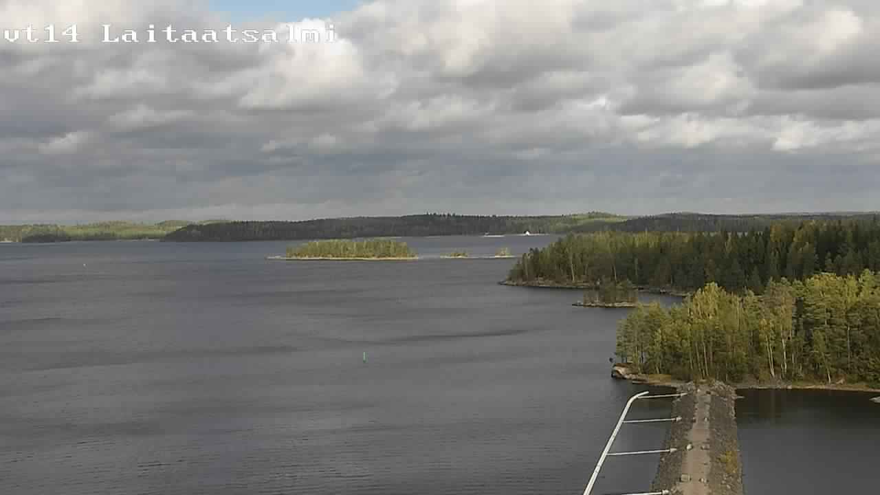 Kelikamerat Kuva Tie 14 Savonlinna, Laitaatsalmi silta, Savonlinna, Etelä-Savo