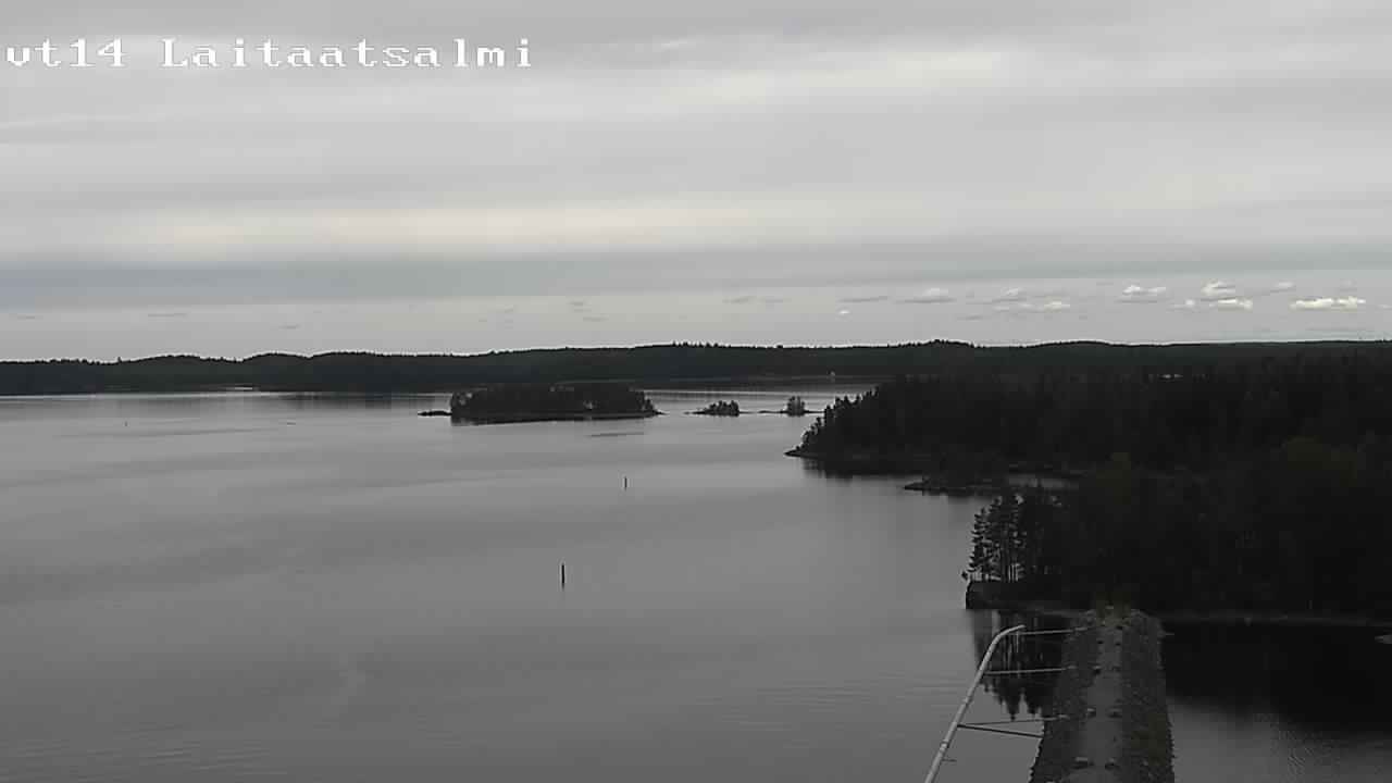 Weather Camera Image Väg 14 Nyslott, Laitaatsalmi, Savonlinna, Etelä-Savo