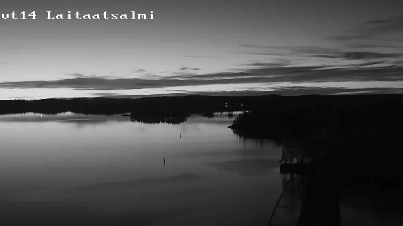 Weather Camera Image Väg 14 Nyslott, Laitaatsalmi, Savonlinna, Etelä-Savo