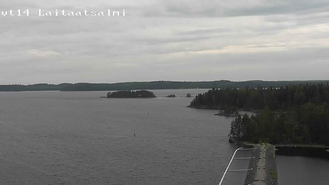 Kelikamerat Kuva Tie 14 Savonlinna, Laitaatsalmi silta, Savonlinna, Etelä-Savo