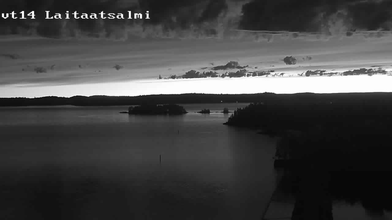 Weather Camera Image Road 14 Savonlinna, Laitaatsalmi, Savonlinna, Etelä-Savo