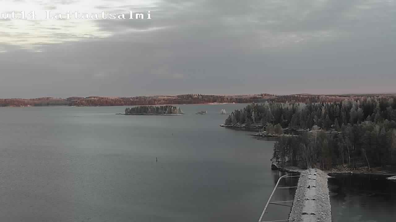 Kelikamerat Kuva Tie 14 Savonlinna, Laitaatsalmi silta, Savonlinna, Etelä-Savo