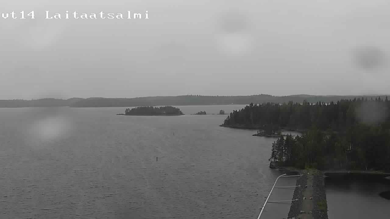 Kelikamerat Kuva Tie 14 Savonlinna, Laitaatsalmi silta, Savonlinna, Etelä-Savo