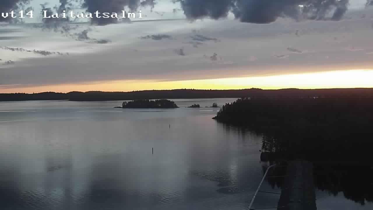 Kelikamerat Kuva Tie 14 Savonlinna, Laitaatsalmi silta, Savonlinna, Etelä-Savo