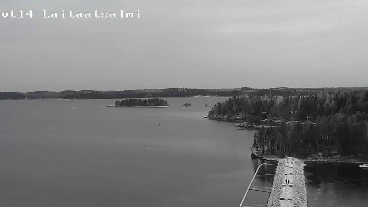 Kelikamerat Kuva Tie 14 Savonlinna, Laitaatsalmi silta, Savonlinna, Etelä-Savo