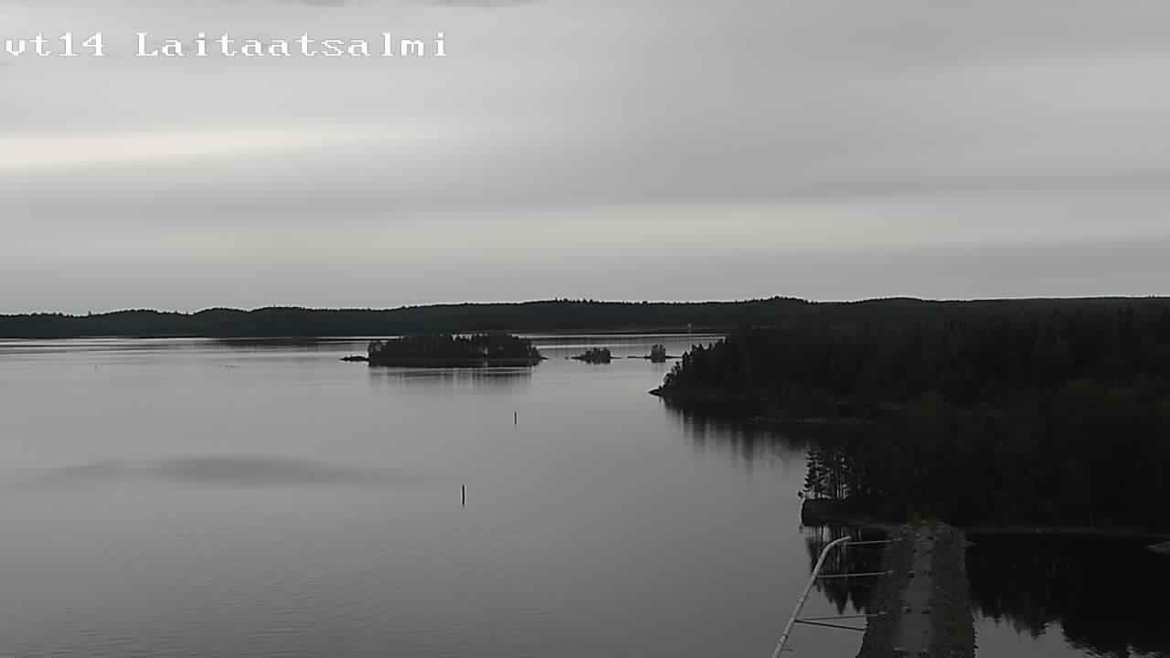 Weather Camera Image Väg 14 Nyslott, Laitaatsalmi, Savonlinna, Etelä-Savo