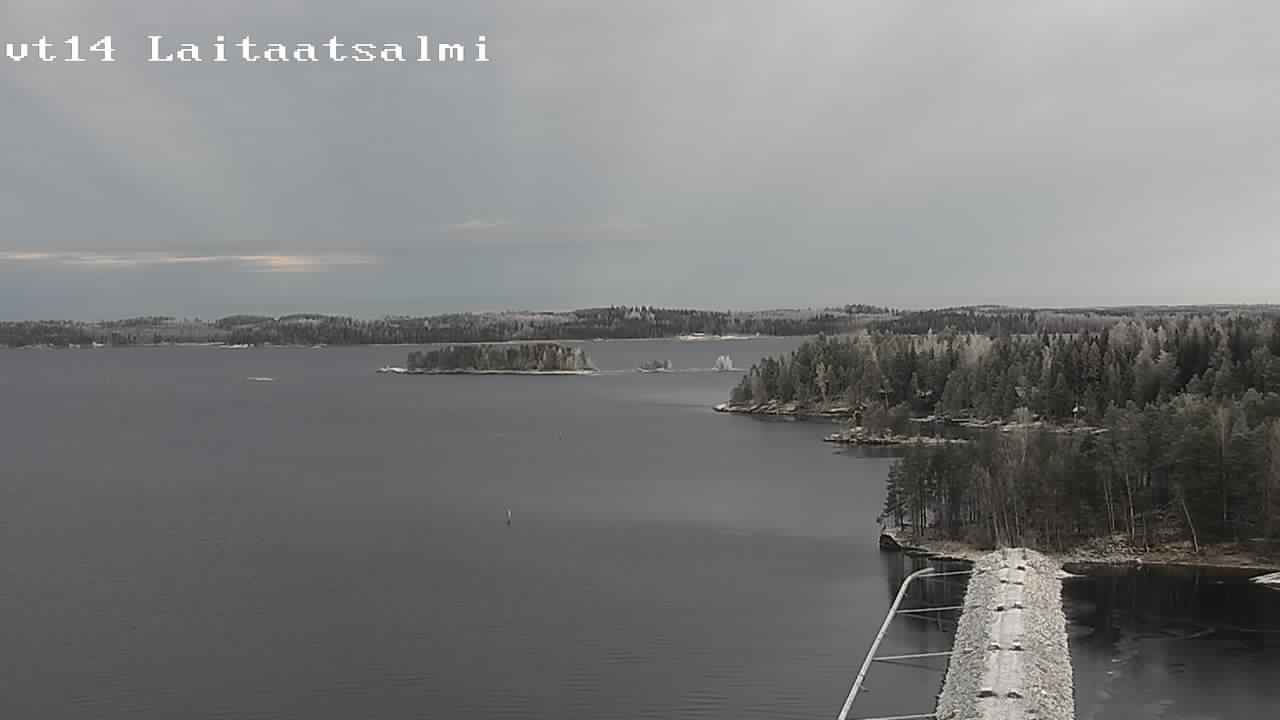 Kelikamerat Kuva Tie 14 Savonlinna, Laitaatsalmi silta, Savonlinna, Etelä-Savo