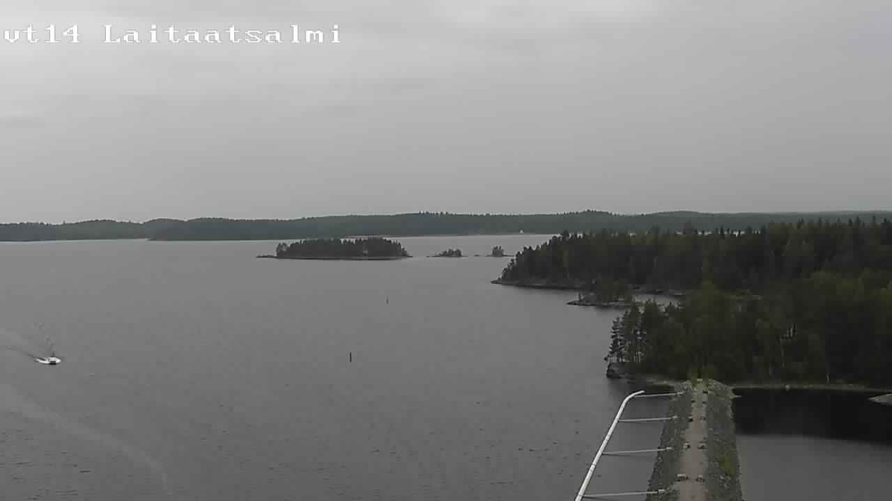 Kelikamerat Kuva Tie 14 Savonlinna, Laitaatsalmi silta, Savonlinna, Etelä-Savo