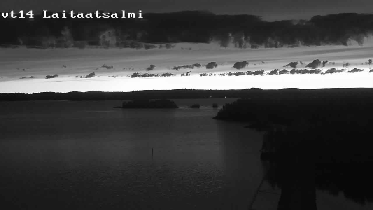Weather Camera Image Road 14 Savonlinna, Laitaatsalmi, Savonlinna, Etelä-Savo