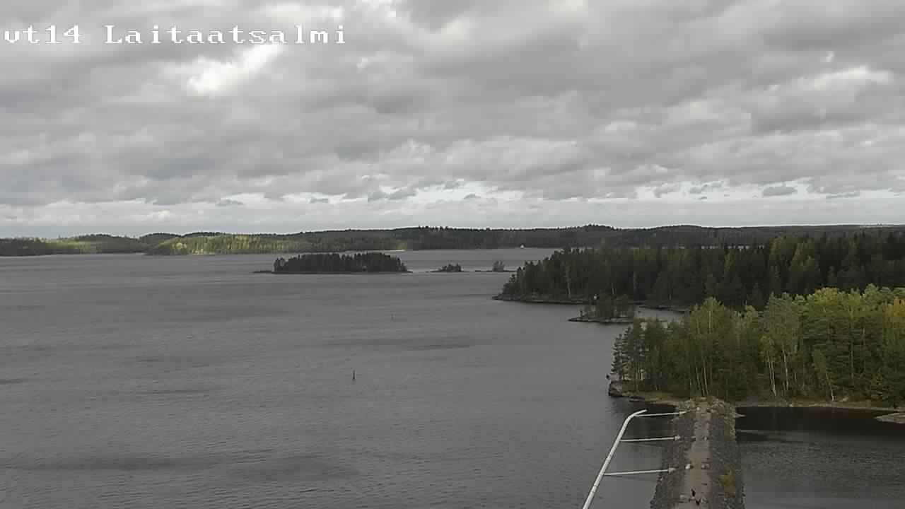 Kelikamerat Kuva Tie 14 Savonlinna, Laitaatsalmi silta, Savonlinna, Etelä-Savo