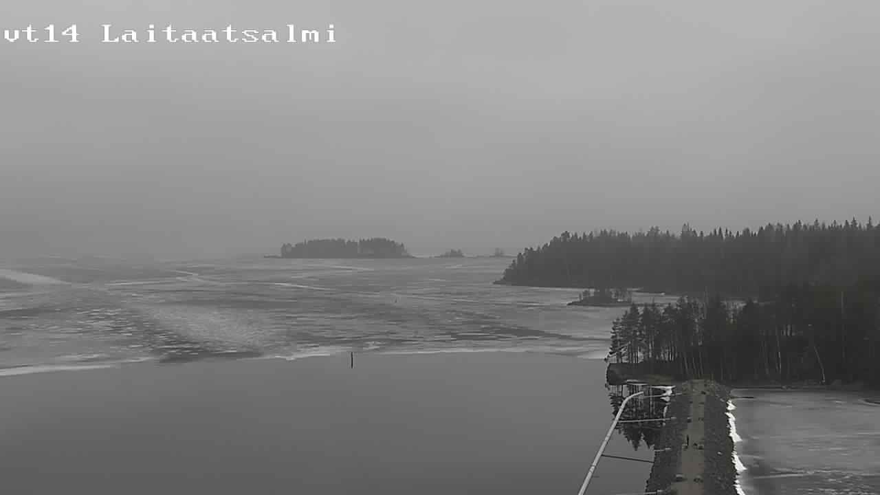 Weather Camera Image Väg 14 Nyslott, Laitaatsalmi, Savonlinna, Etelä-Savo