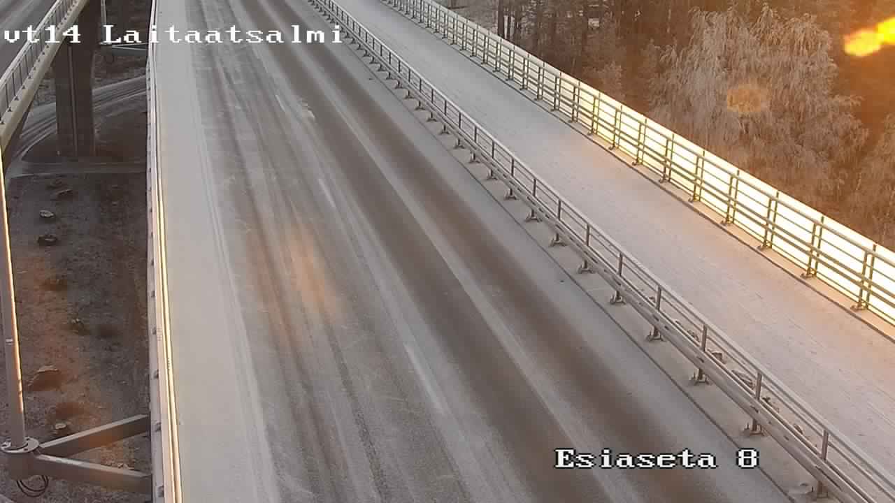 Kelikamerat Kuva Tie 14 Savonlinna, Laitaatsalmi silta, Savonlinna, Etelä-Savo