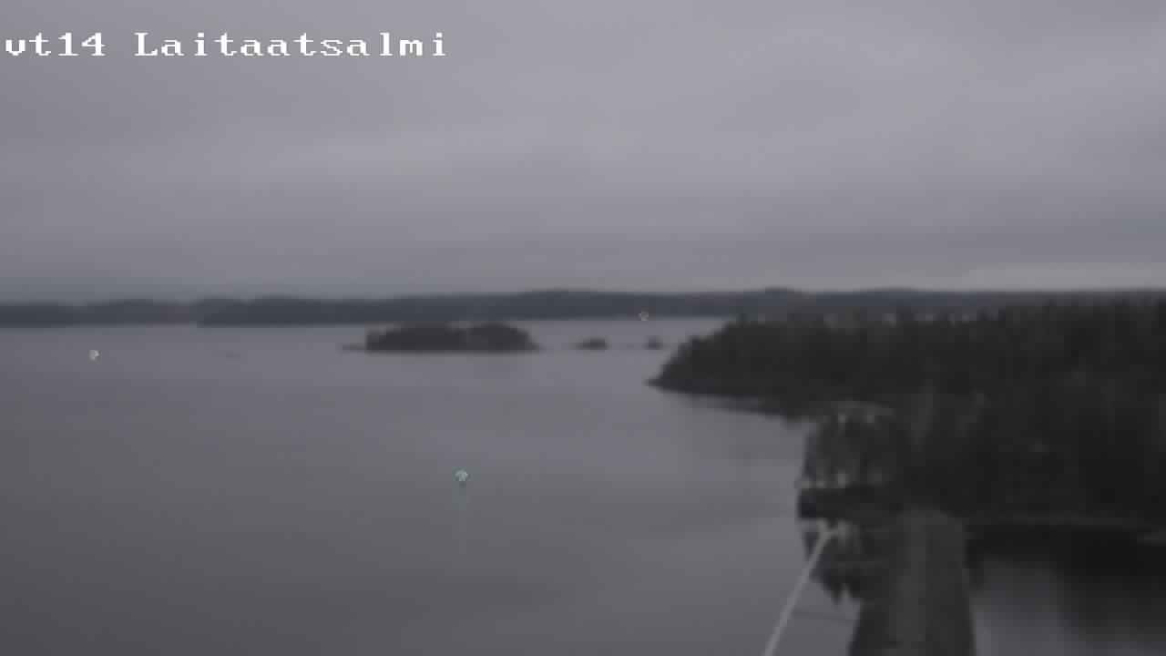 Kelikamerat Kuva Tie 14 Savonlinna, Laitaatsalmi silta, Savonlinna, Etelä-Savo