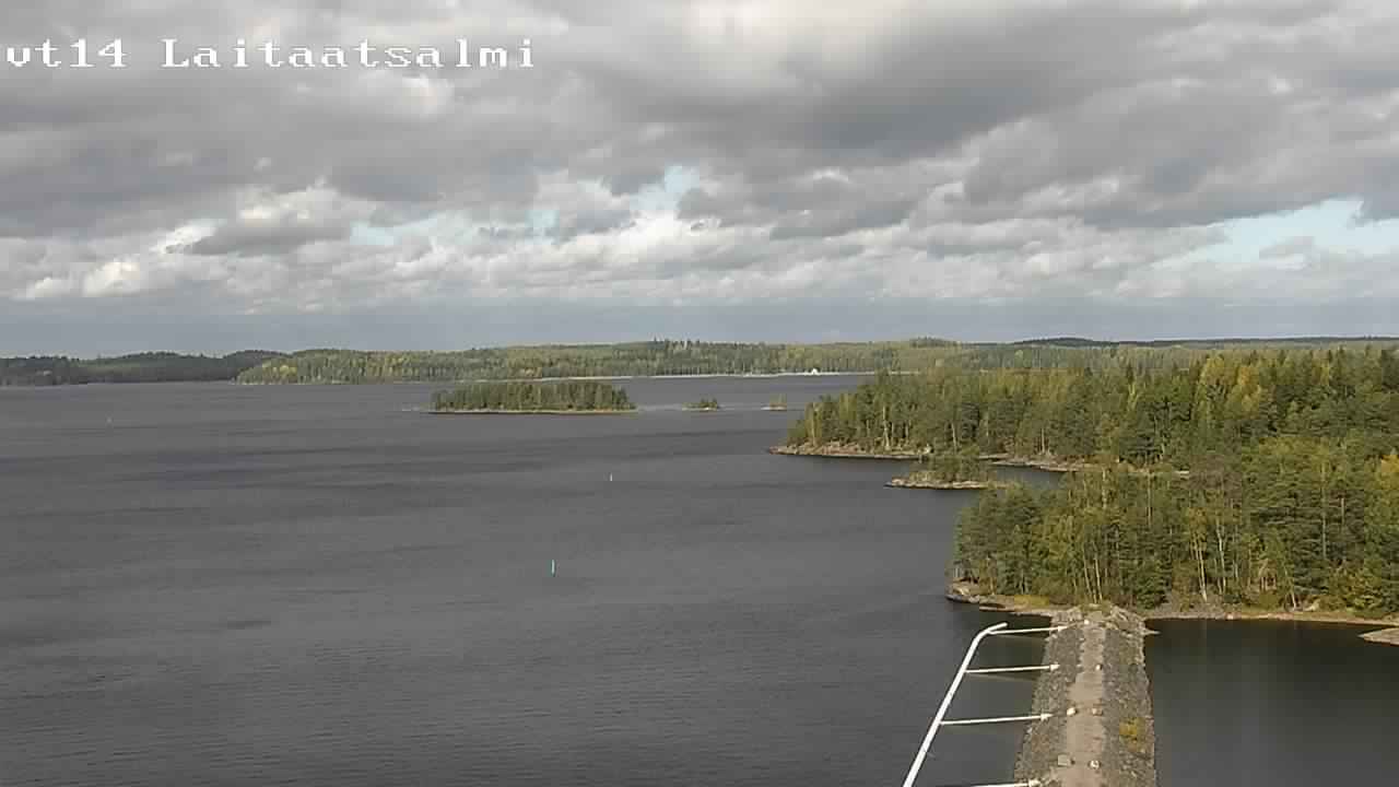 Kelikamerat Kuva Tie 14 Savonlinna, Laitaatsalmi silta, Savonlinna, Etelä-Savo