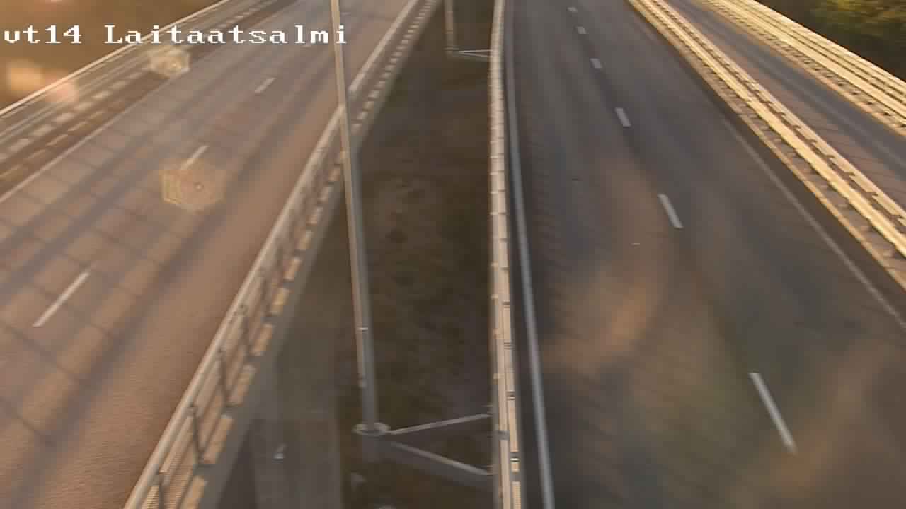 Weather Camera Image Road 14 Savonlinna, Laitaatsalmi, Savonlinna, Etelä-Savo
