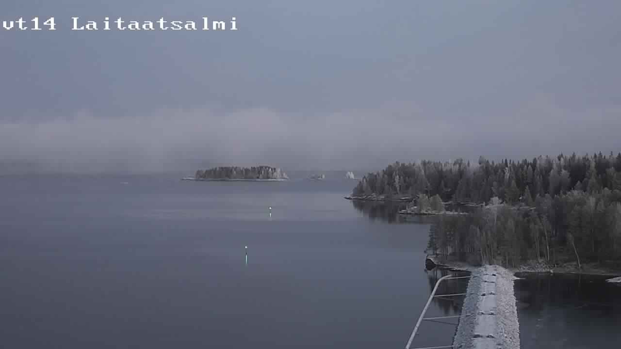 Kelikamerat Kuva Tie 14 Savonlinna, Laitaatsalmi silta, Savonlinna, Etelä-Savo