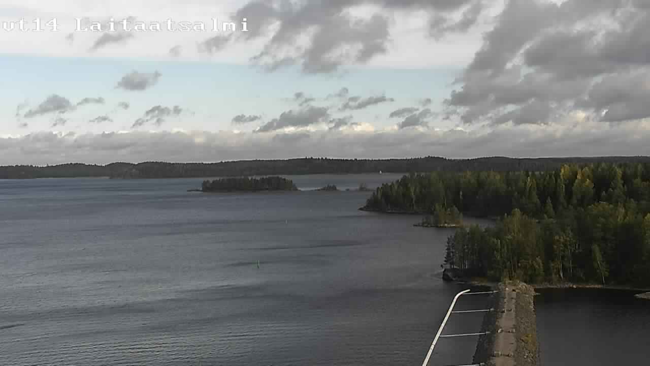 Kelikamerat Kuva Tie 14 Savonlinna, Laitaatsalmi silta, Savonlinna, Etelä-Savo