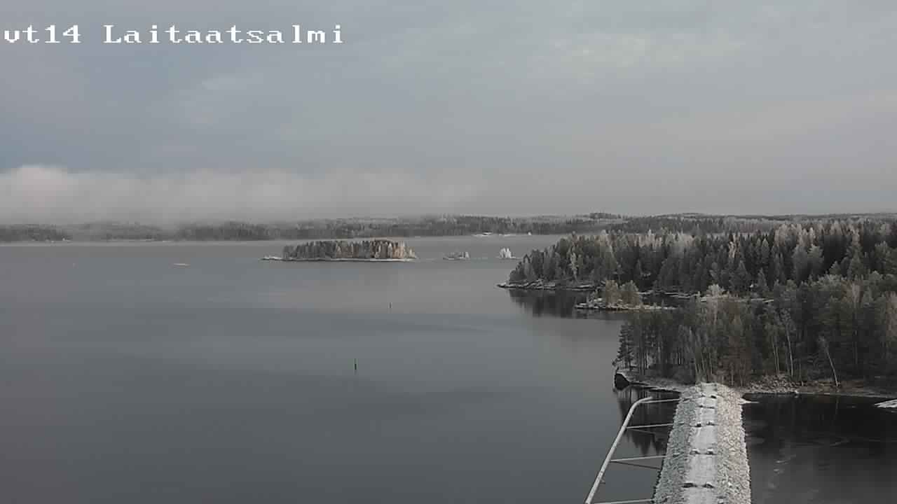 Kelikamerat Kuva Tie 14 Savonlinna, Laitaatsalmi silta, Savonlinna, Etelä-Savo