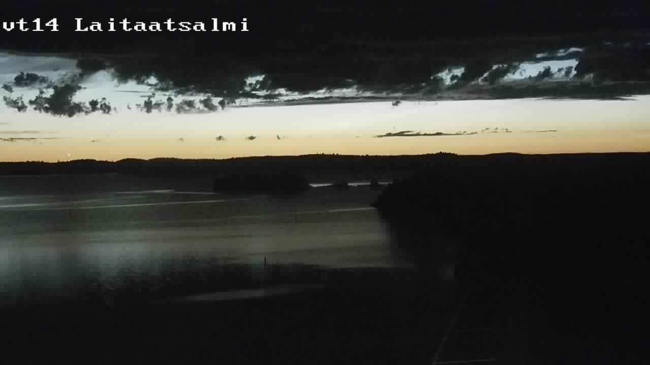 Weather Camera Image Road 14 Savonlinna, Laitaatsalmi, Savonlinna, Etelä-Savo