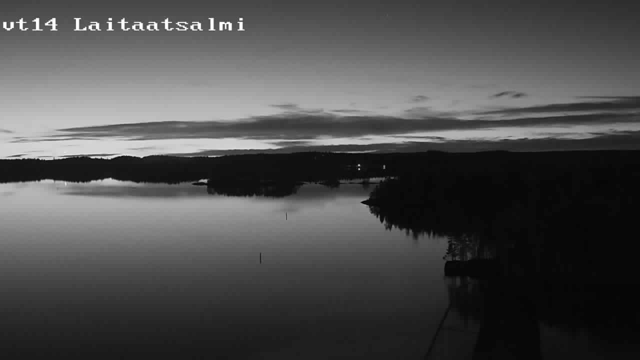 Weather Camera Image Väg 14 Nyslott, Laitaatsalmi, Savonlinna, Etelä-Savo