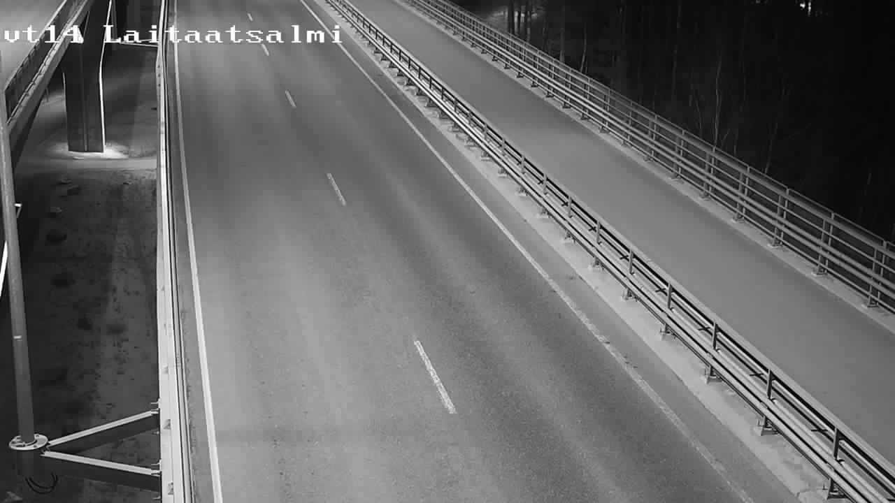 Weather Camera Image Väg 14 Nyslott, Laitaatsalmi, Savonlinna, Etelä-Savo