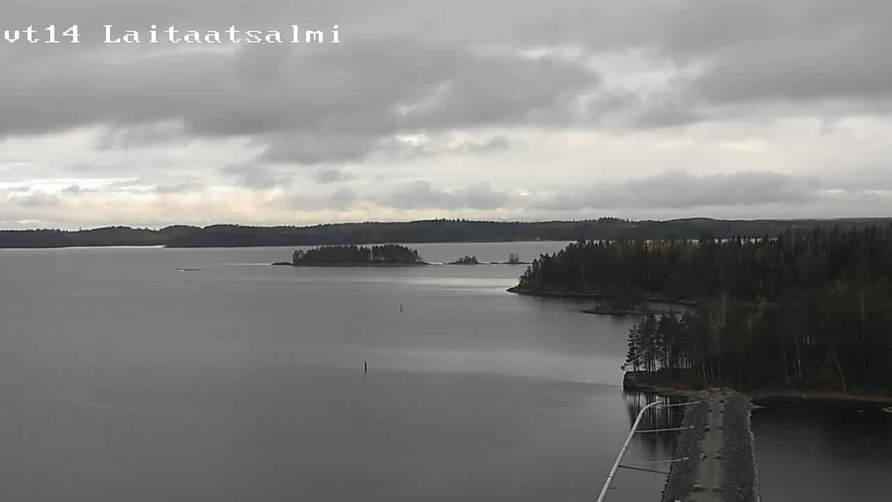 Kelikamerat Kuva Tie 14 Savonlinna, Laitaatsalmi silta, Savonlinna, Etelä-Savo