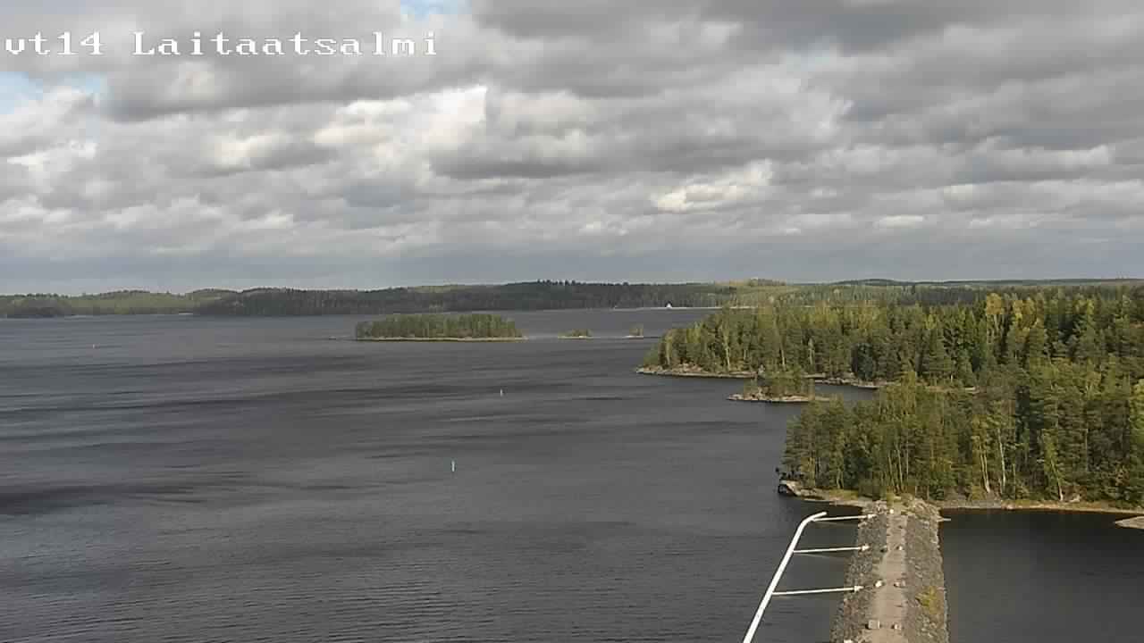Kelikamerat Kuva Tie 14 Savonlinna, Laitaatsalmi silta, Savonlinna, Etelä-Savo