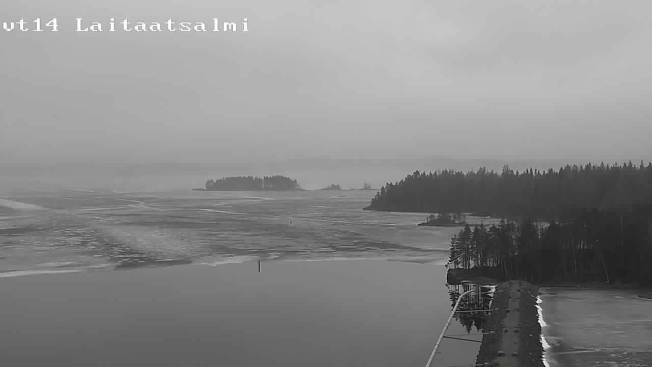 Weather Camera Image Väg 14 Nyslott, Laitaatsalmi, Savonlinna, Etelä-Savo