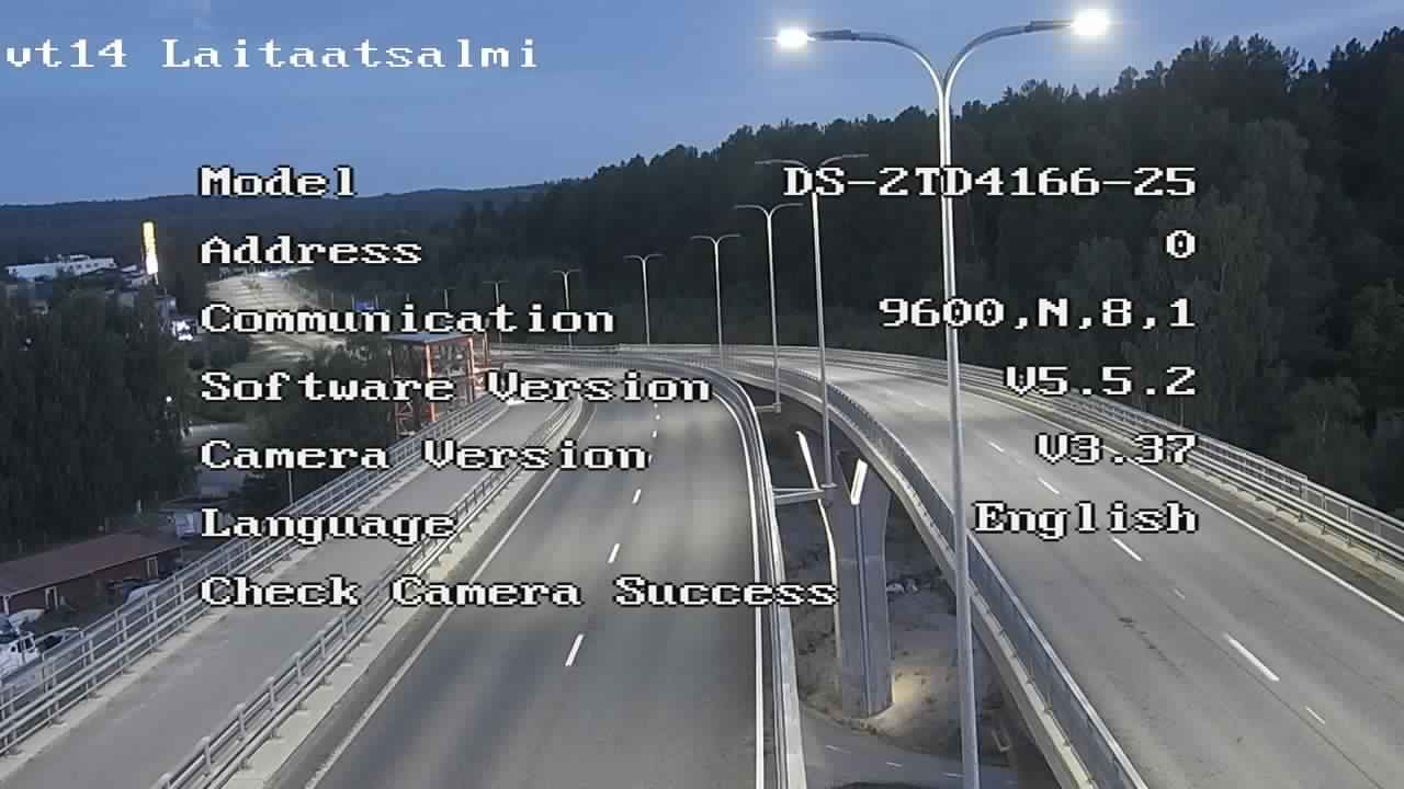 Weather Camera Image Road 14 Savonlinna, Laitaatsalmi, Savonlinna, Etelä-Savo