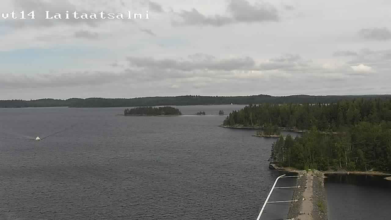 Kelikamerat Kuva Tie 14 Savonlinna, Laitaatsalmi silta, Savonlinna, Etelä-Savo