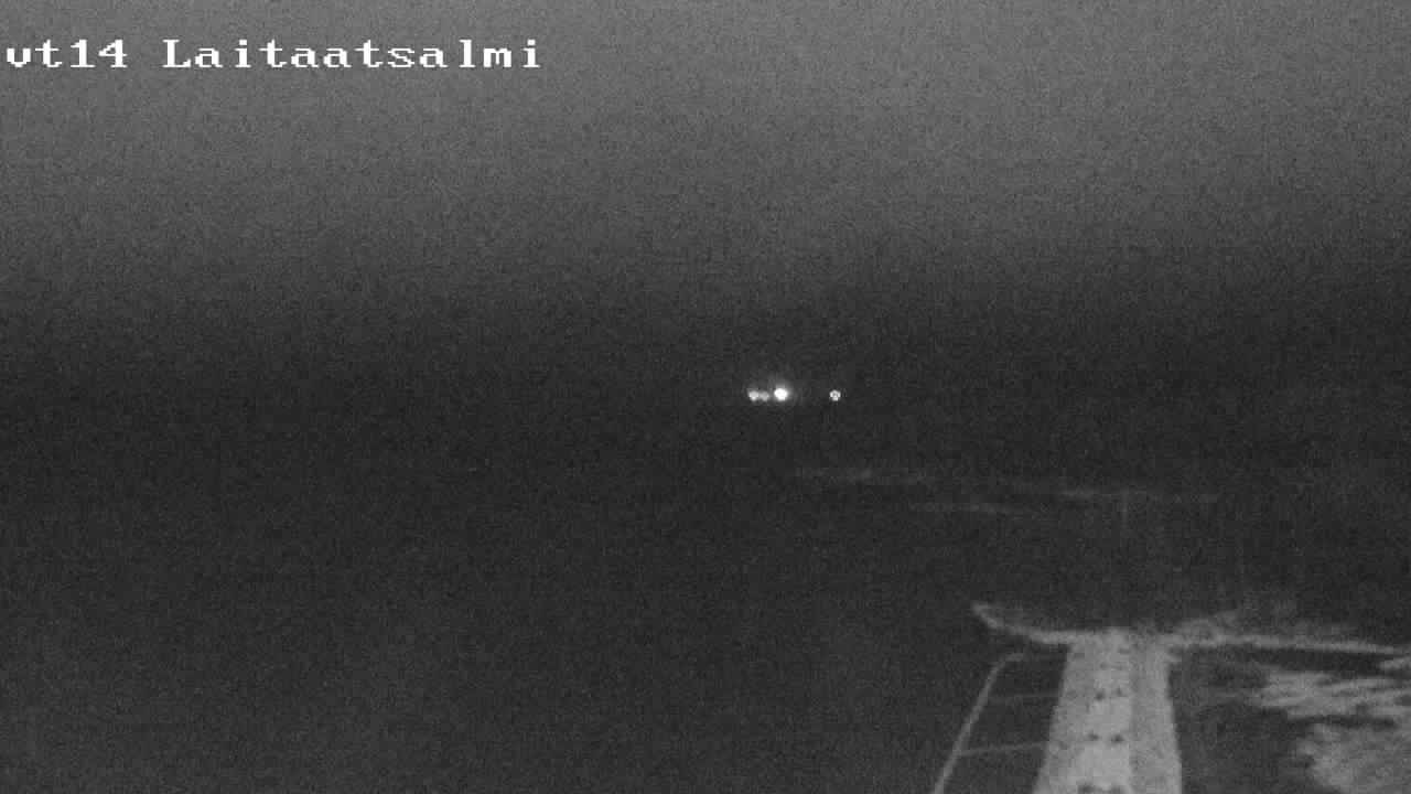Weather Camera Image Väg 14 Nyslott, Laitaatsalmi, Savonlinna, Etelä-Savo