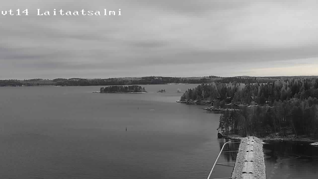 Kelikamerat Kuva Tie 14 Savonlinna, Laitaatsalmi silta, Savonlinna, Etelä-Savo