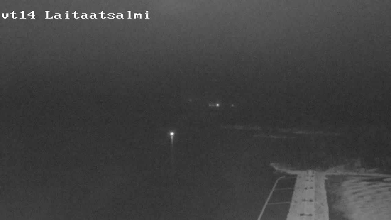 Weather Camera Image Väg 14 Nyslott, Laitaatsalmi, Savonlinna, Etelä-Savo