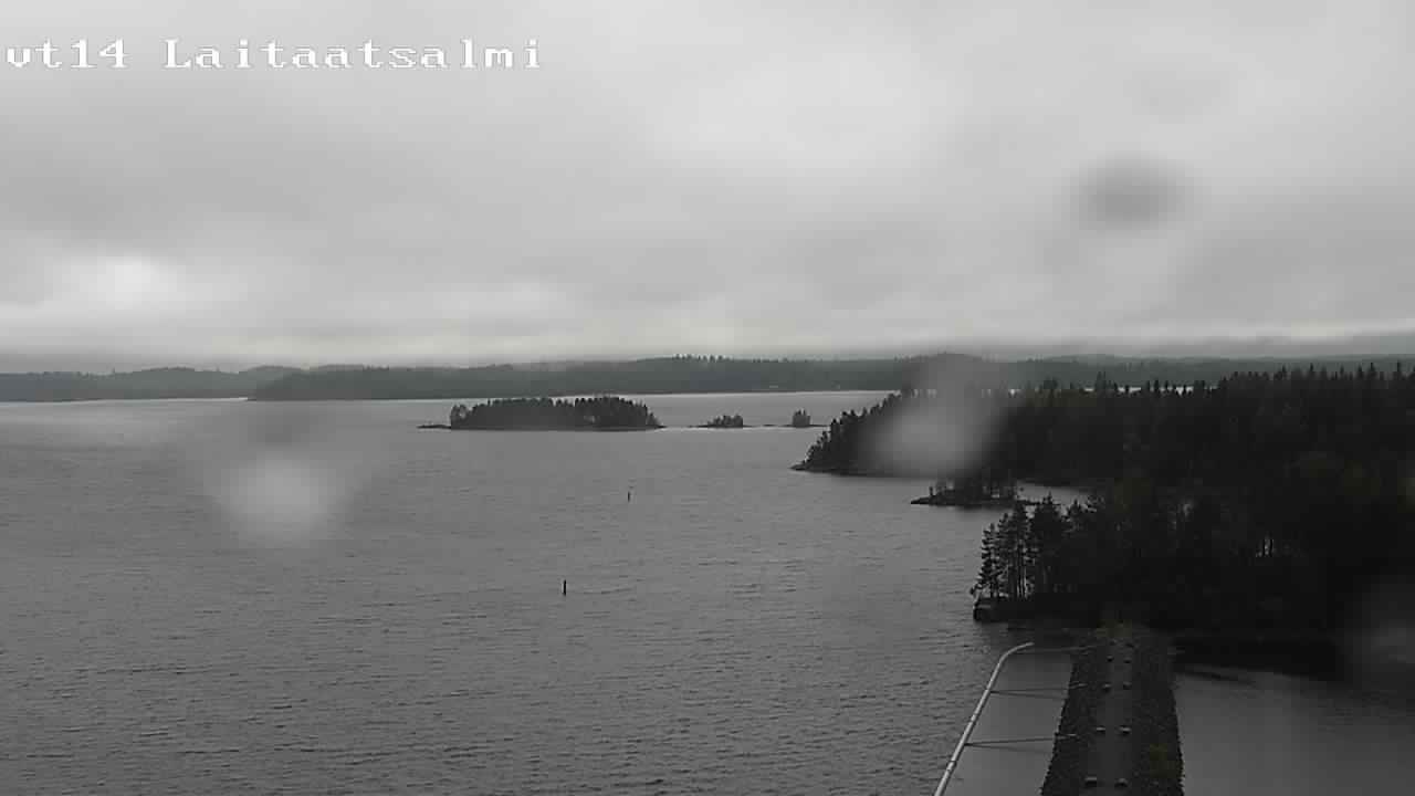 Weather Camera Image Road 14 Savonlinna, Laitaatsalmi, Savonlinna, Etelä-Savo