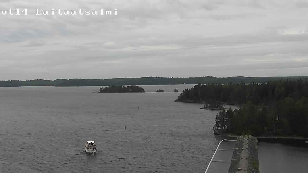 Kelikamerat Kuva Tie 14 Savonlinna, Laitaatsalmi silta, Savonlinna, Etelä-Savo