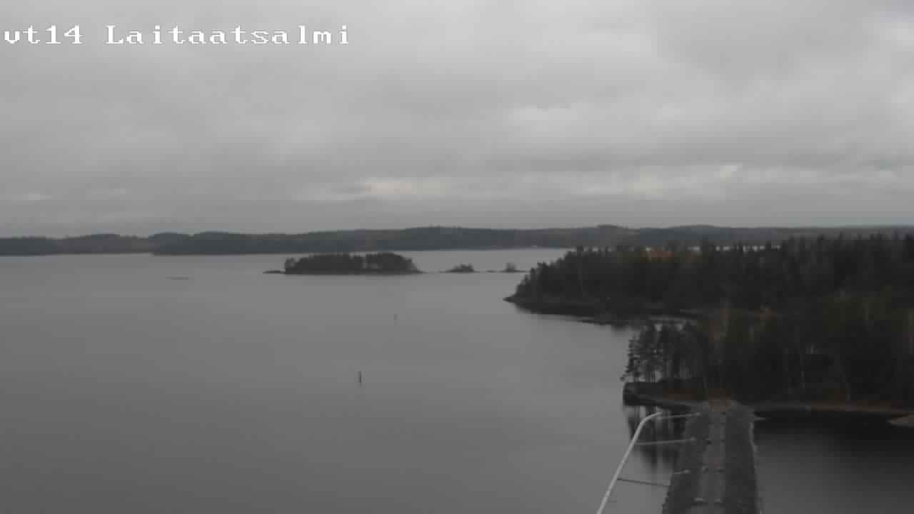 Kelikamerat Kuva Tie 14 Savonlinna, Laitaatsalmi silta, Savonlinna, Etelä-Savo