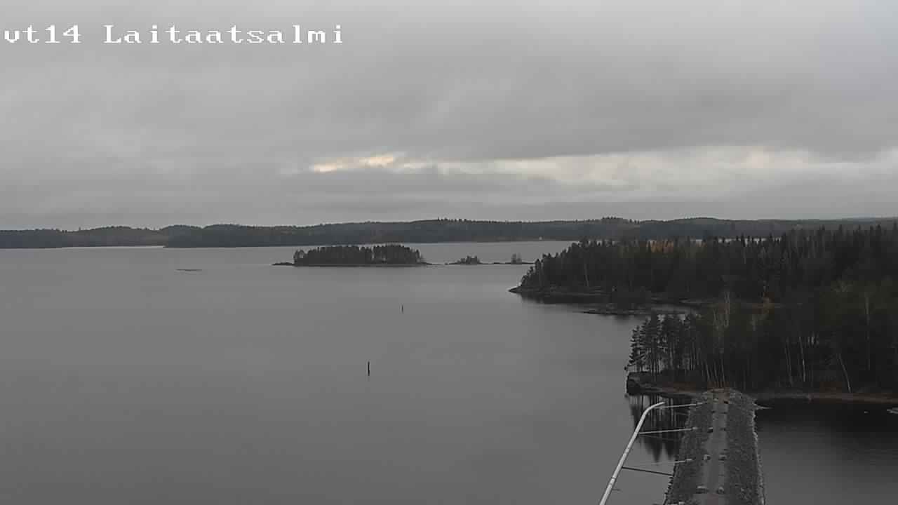 Kelikamerat Kuva Tie 14 Savonlinna, Laitaatsalmi silta, Savonlinna, Etelä-Savo