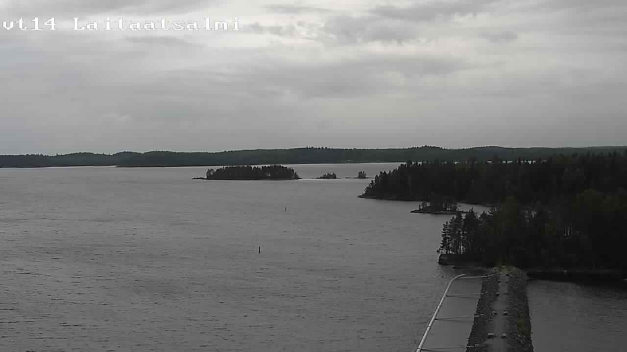 Kelikamerat Kuva Tie 14 Savonlinna, Laitaatsalmi silta, Savonlinna, Etelä-Savo