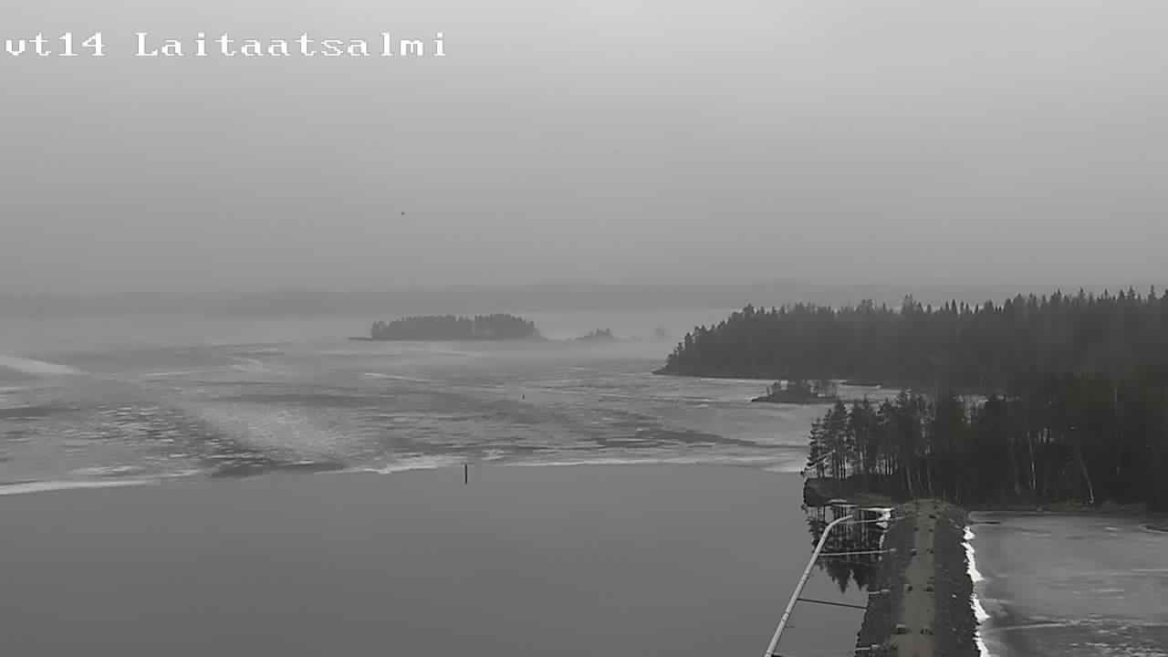 Weather Camera Image Väg 14 Nyslott, Laitaatsalmi, Savonlinna, Etelä-Savo