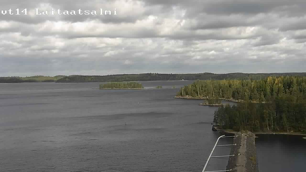 Kelikamerat Kuva Tie 14 Savonlinna, Laitaatsalmi silta, Savonlinna, Etelä-Savo