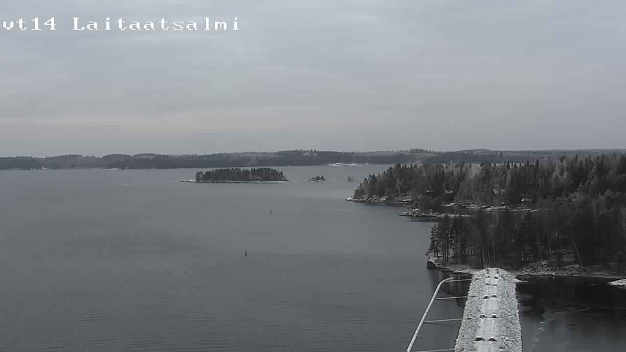 Kelikamerat Kuva Tie 14 Savonlinna, Laitaatsalmi silta, Savonlinna, Etelä-Savo