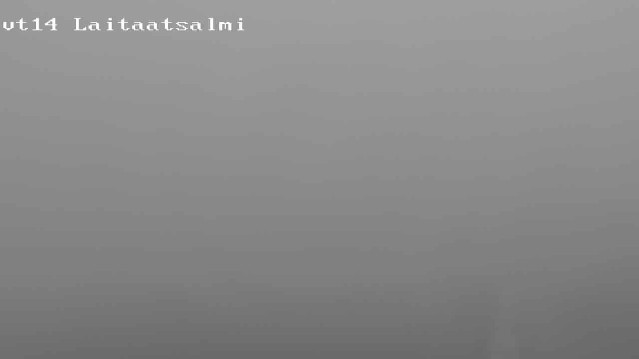 Weather Camera Image Väg 14 Nyslott, Laitaatsalmi, Savonlinna, Etelä-Savo