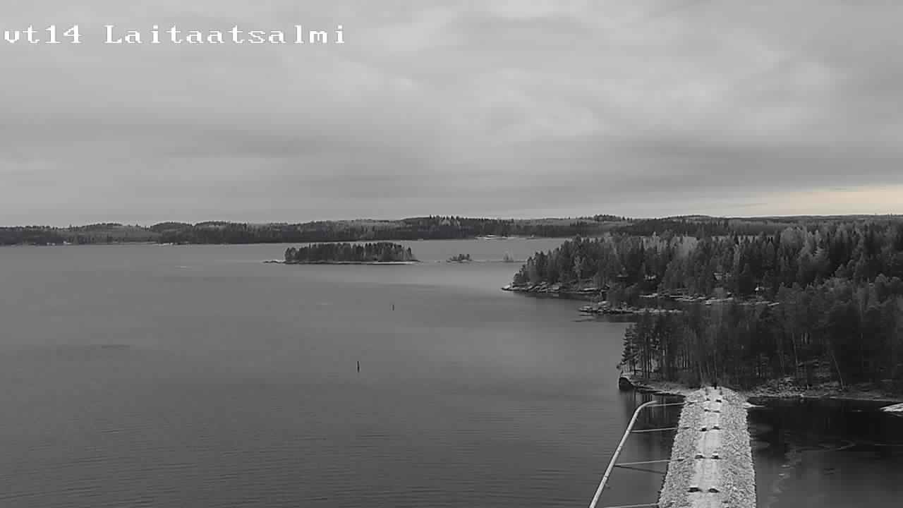 Kelikamerat Kuva Tie 14 Savonlinna, Laitaatsalmi silta, Savonlinna, Etelä-Savo